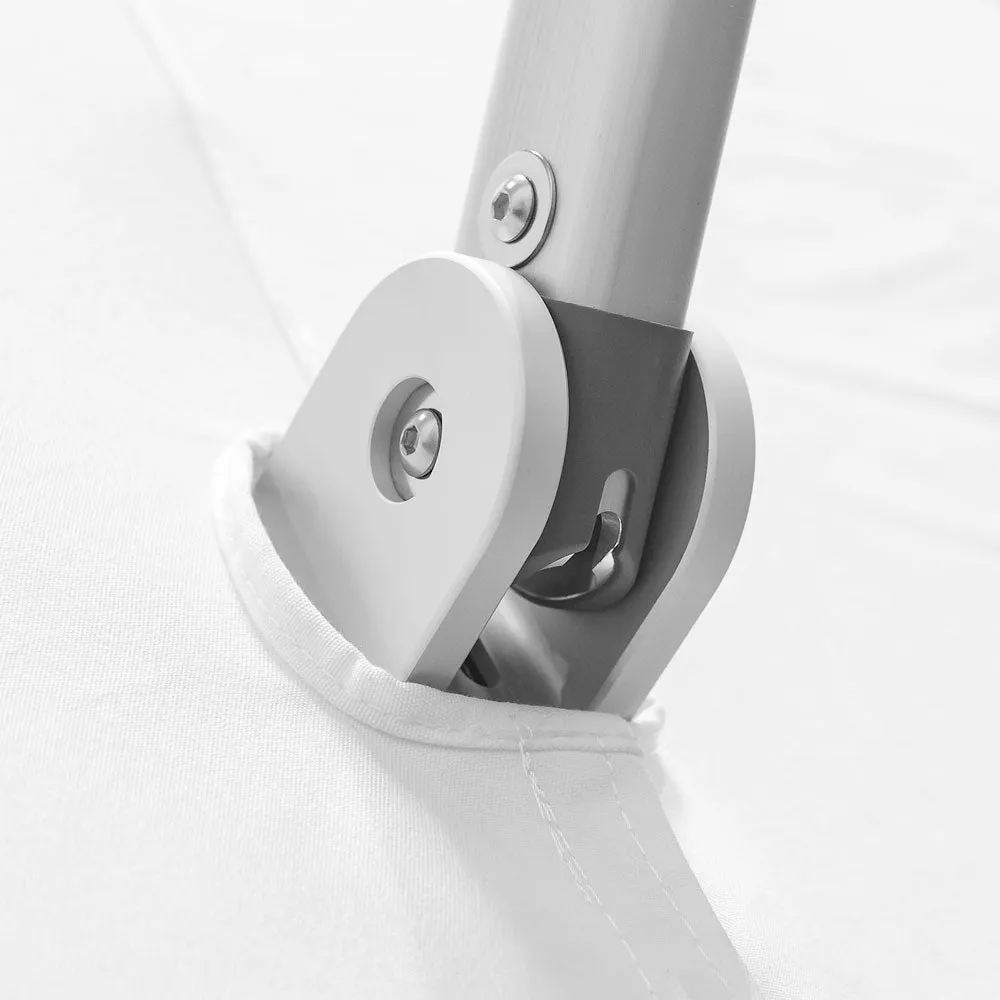 10' Square Aurora Cantilever Umbrella