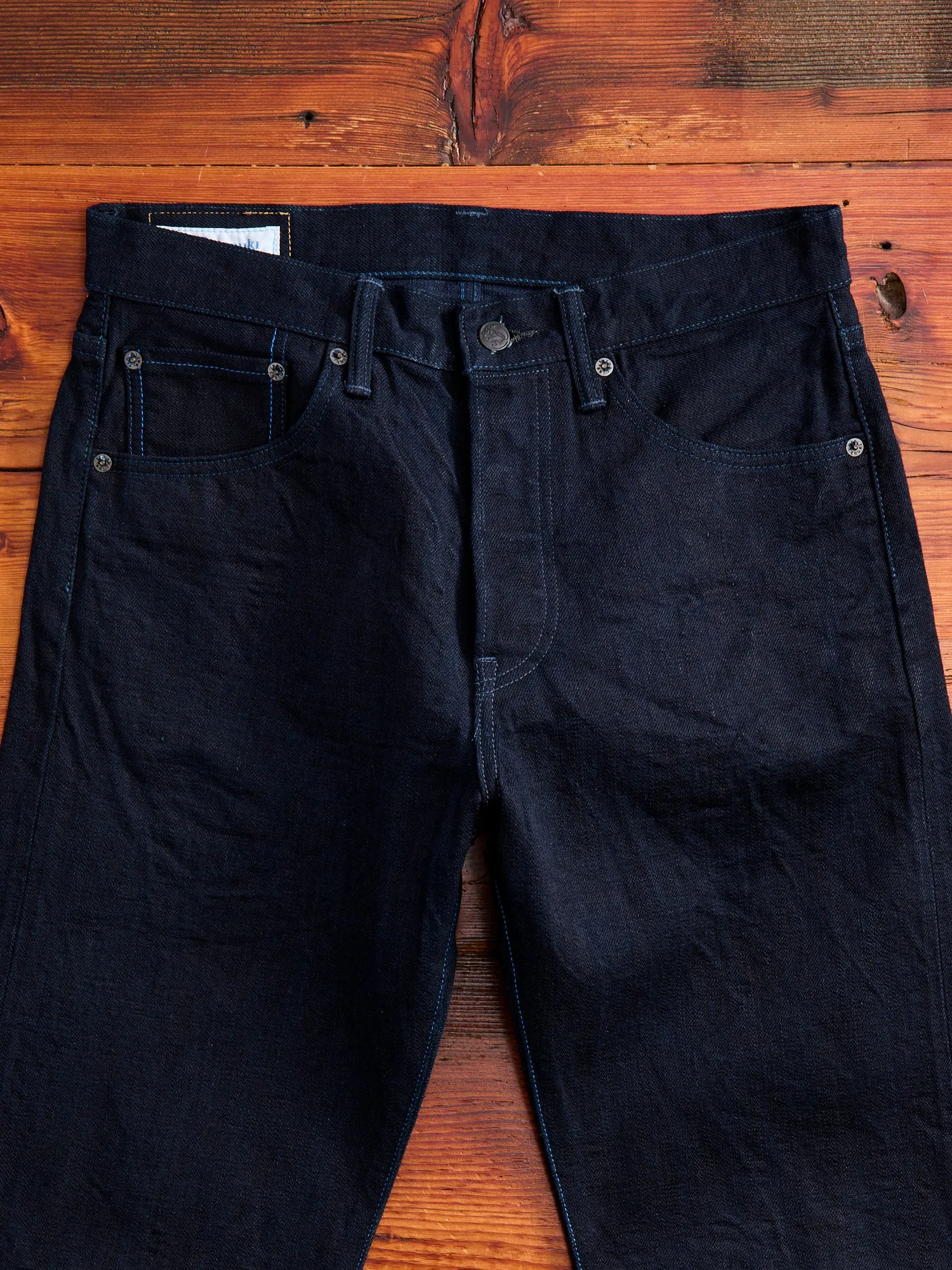 101ID "Double Indigo" 15oz Selvedge Denim - Regular Straight