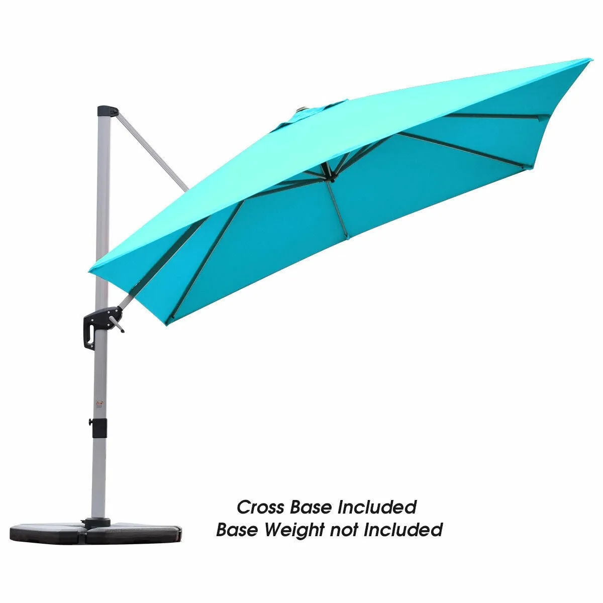 10ft Square Patio Umbrella - Blue