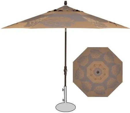 11' Crank Tilt Octagon Umbrella