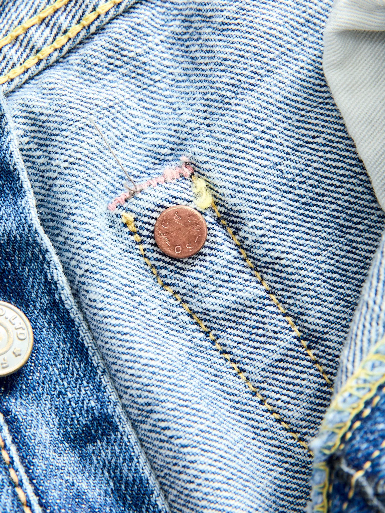 1110 "Dartford" 13.75oz Selvedge Denim - Tapered Fit