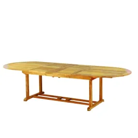 114" Oval Extension Dining Table