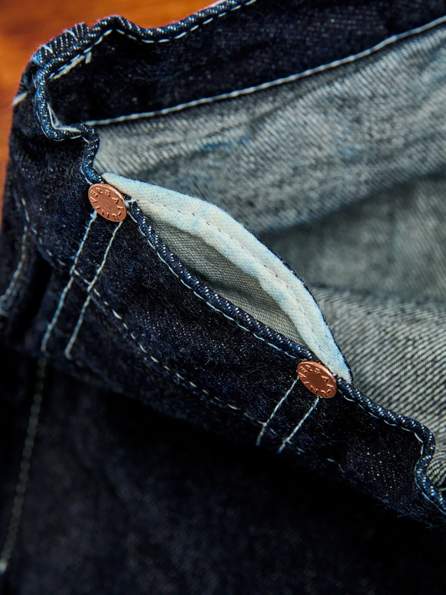 132 "Rinse One Wash" 16oz Selvedge Denim - Wide Fit