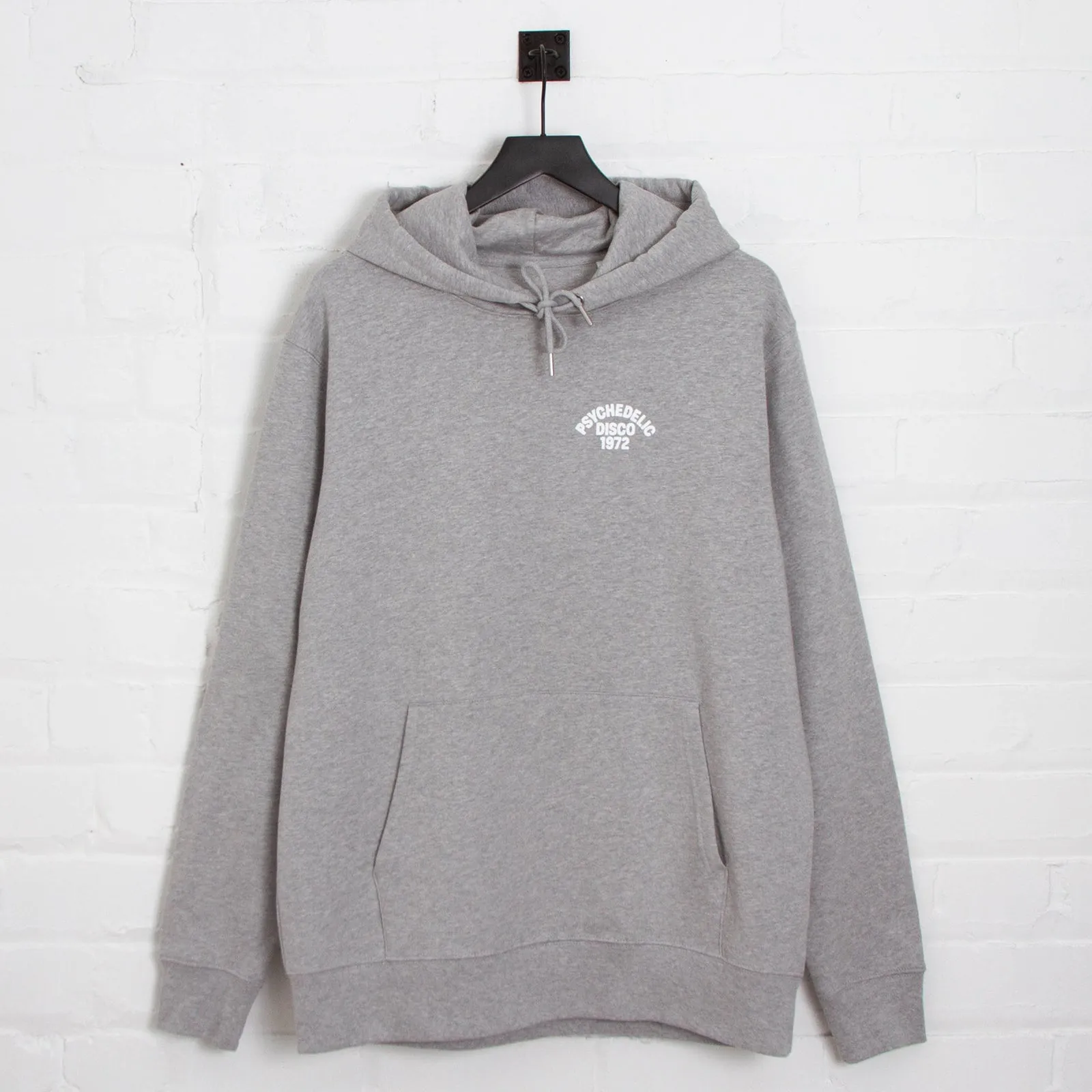 1972 Psychedelic Disco Back Print - Hood - Grey