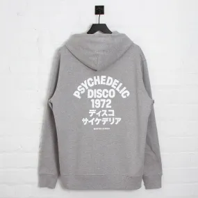 1972 Psychedelic Disco Back Print - Hood - Grey