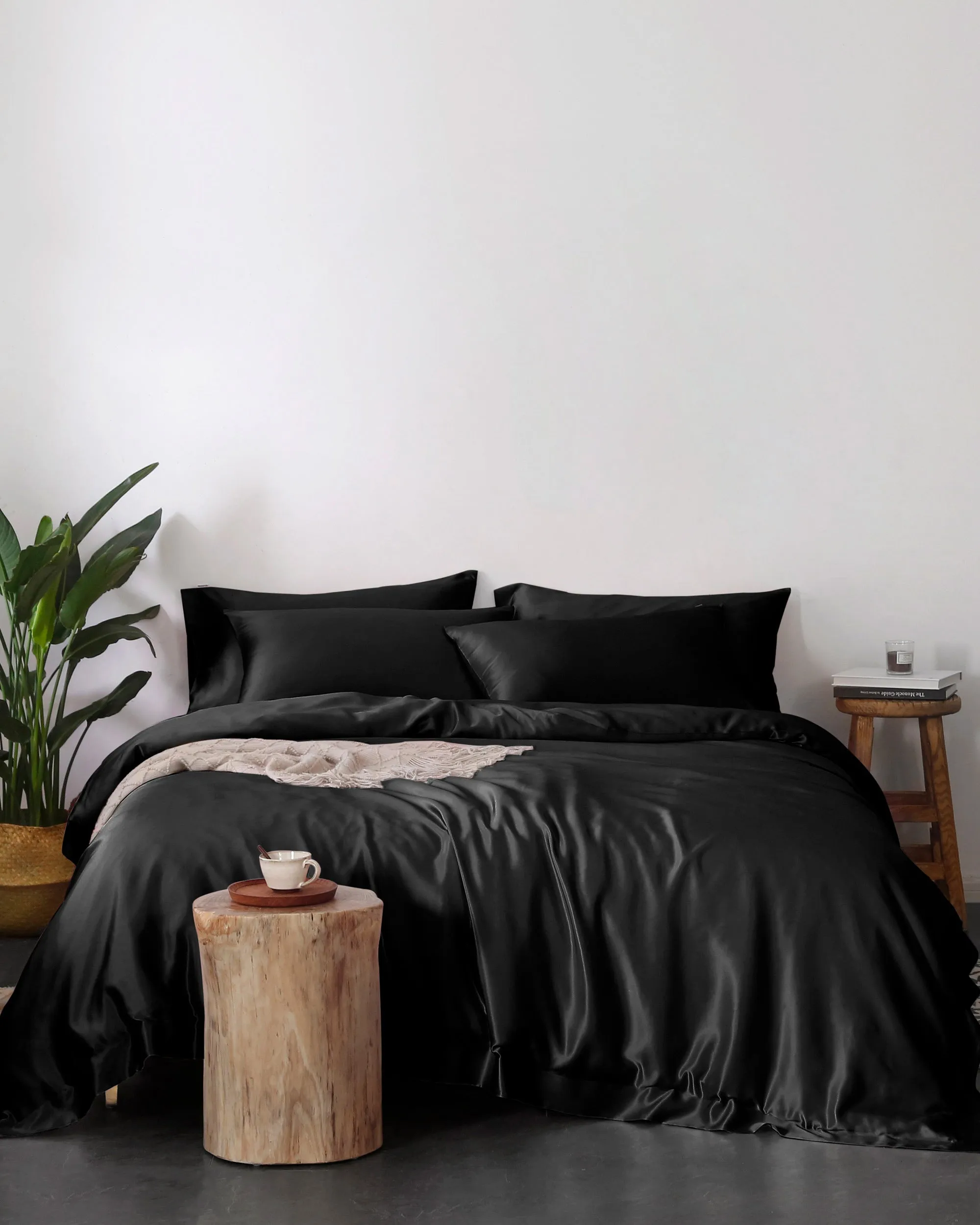 22 MM 4PCS Silk Sheets Set