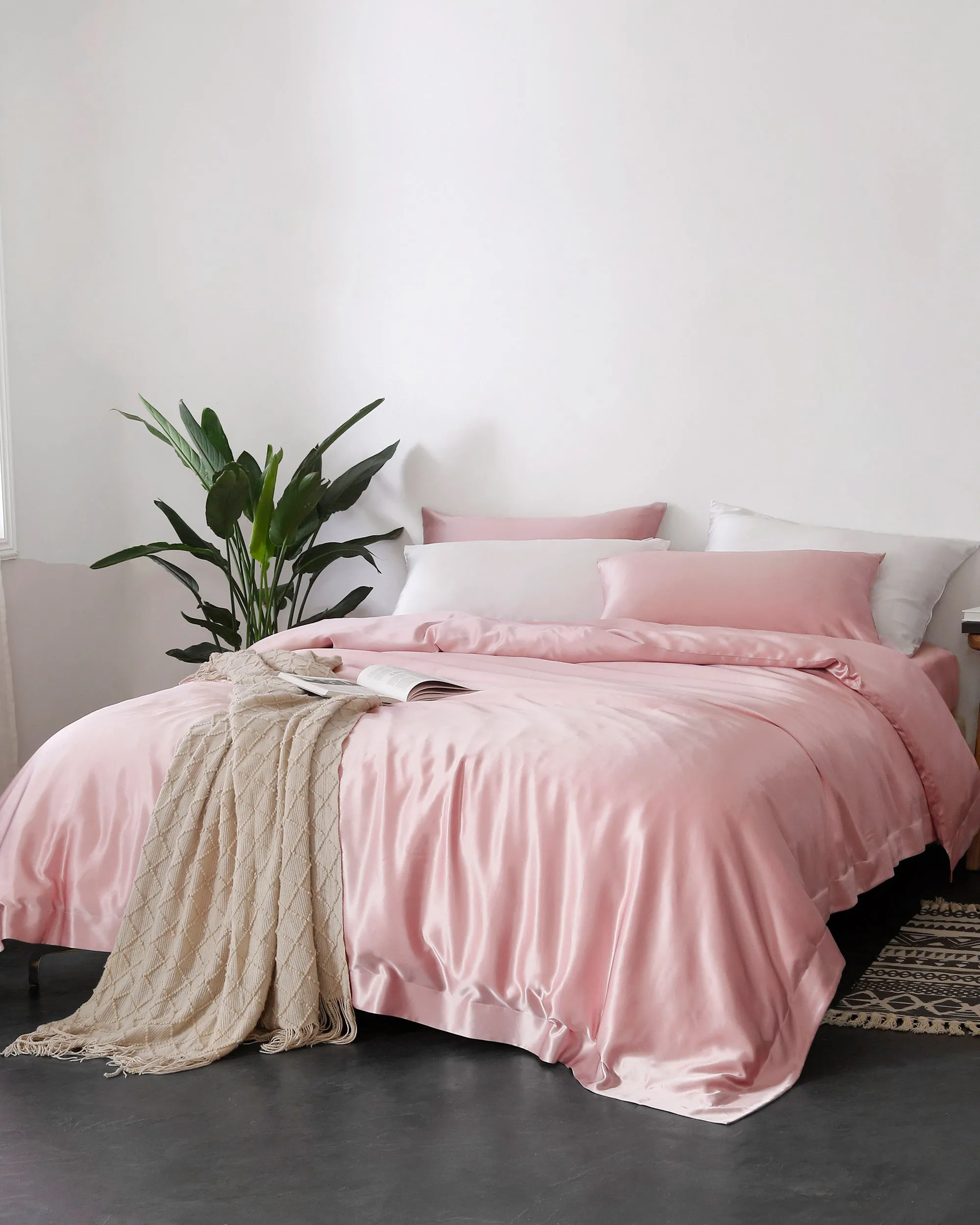 22 MM 4PCS Silk Sheets Set