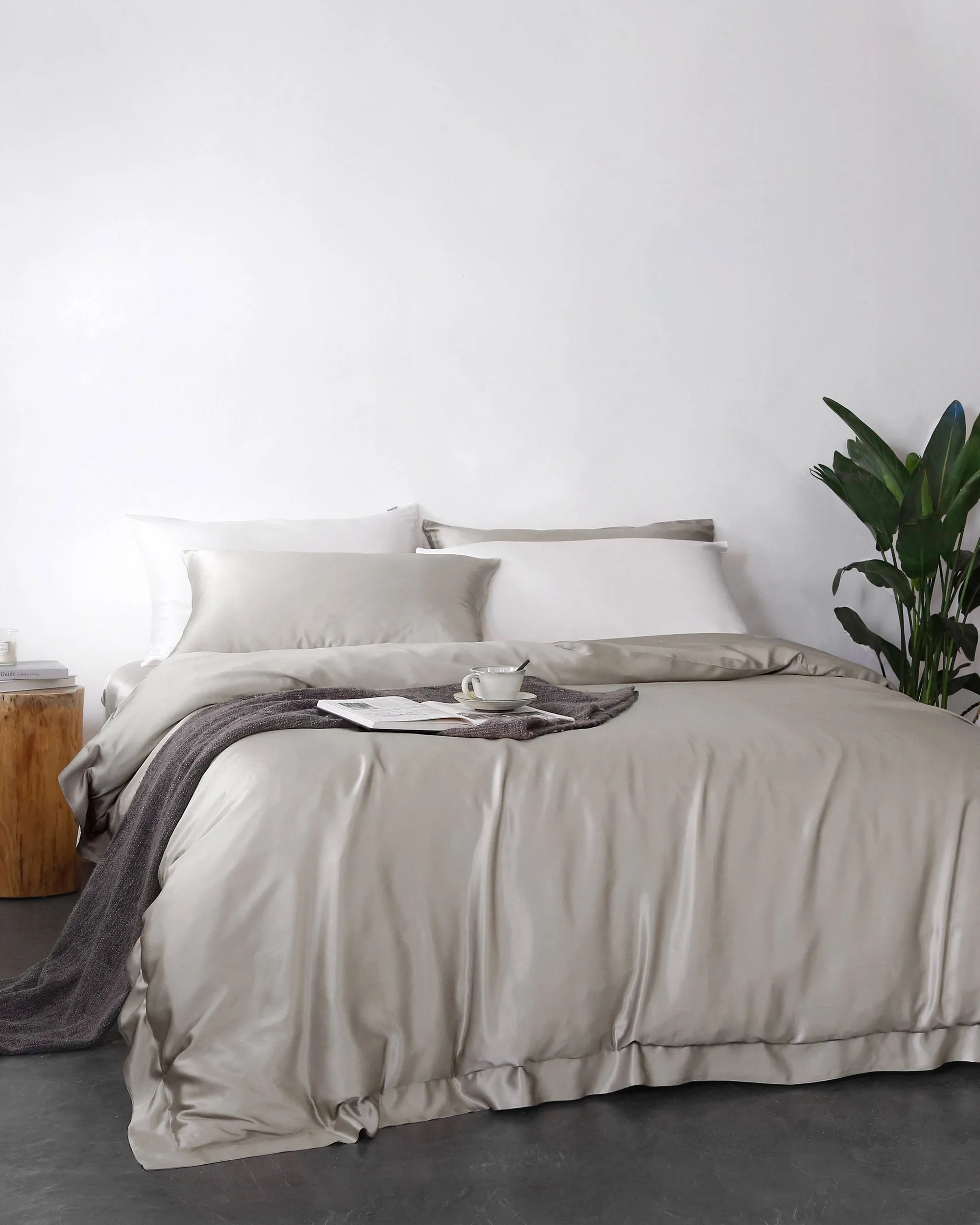 22 MM 4PCS Silk Sheets Set