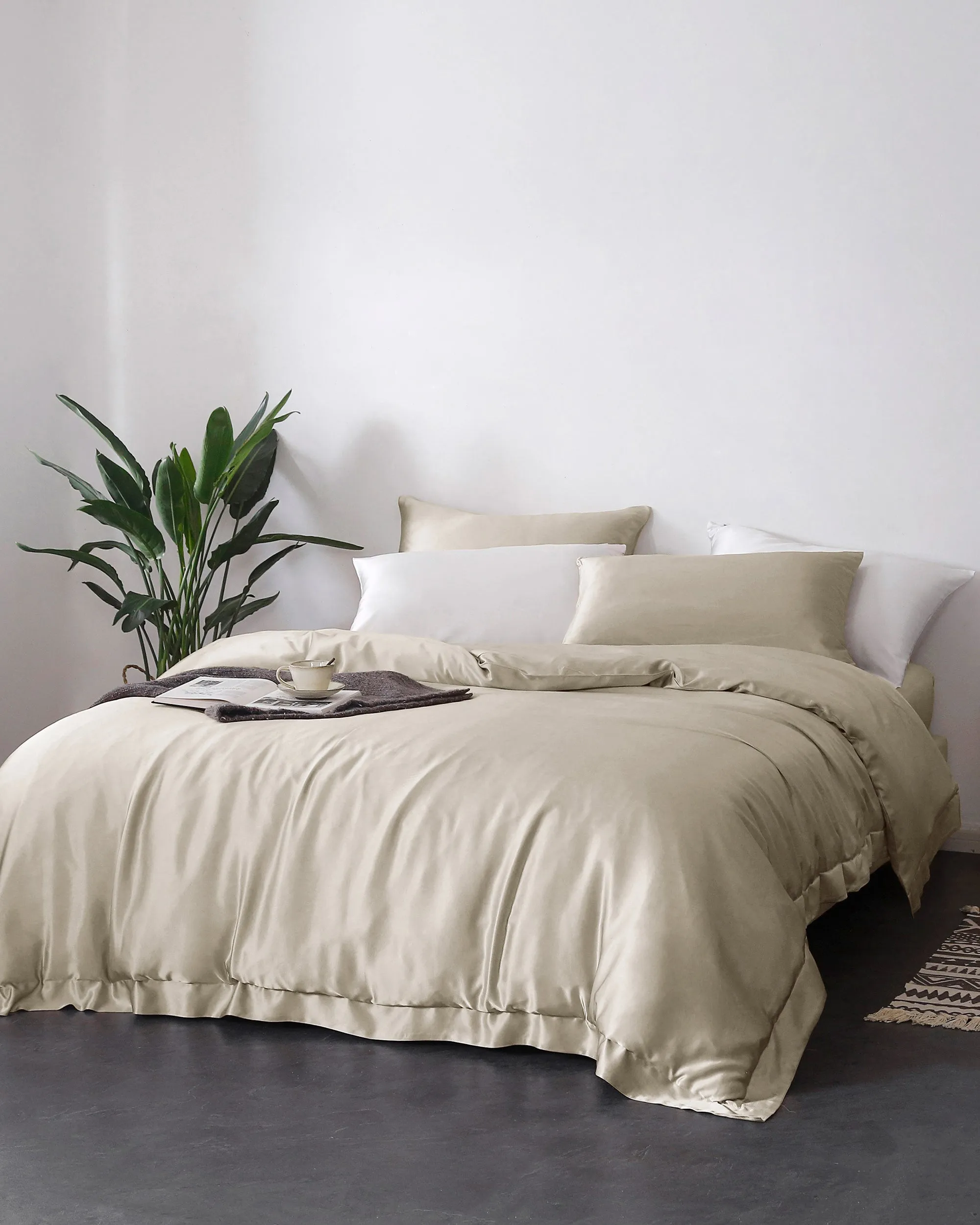 22 MM 4PCS Silk Sheets Set