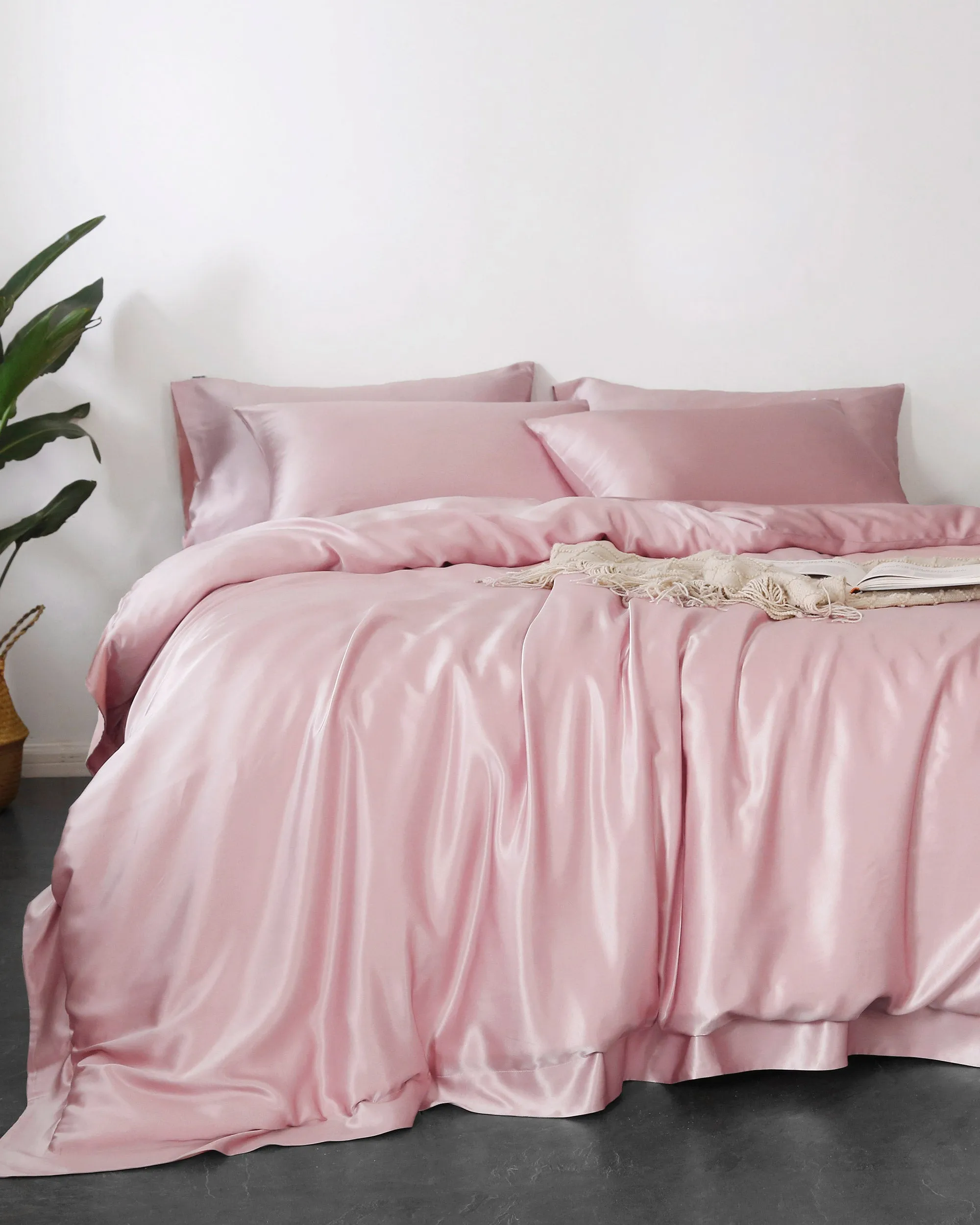 22 MM 4PCS Silk Sheets Set