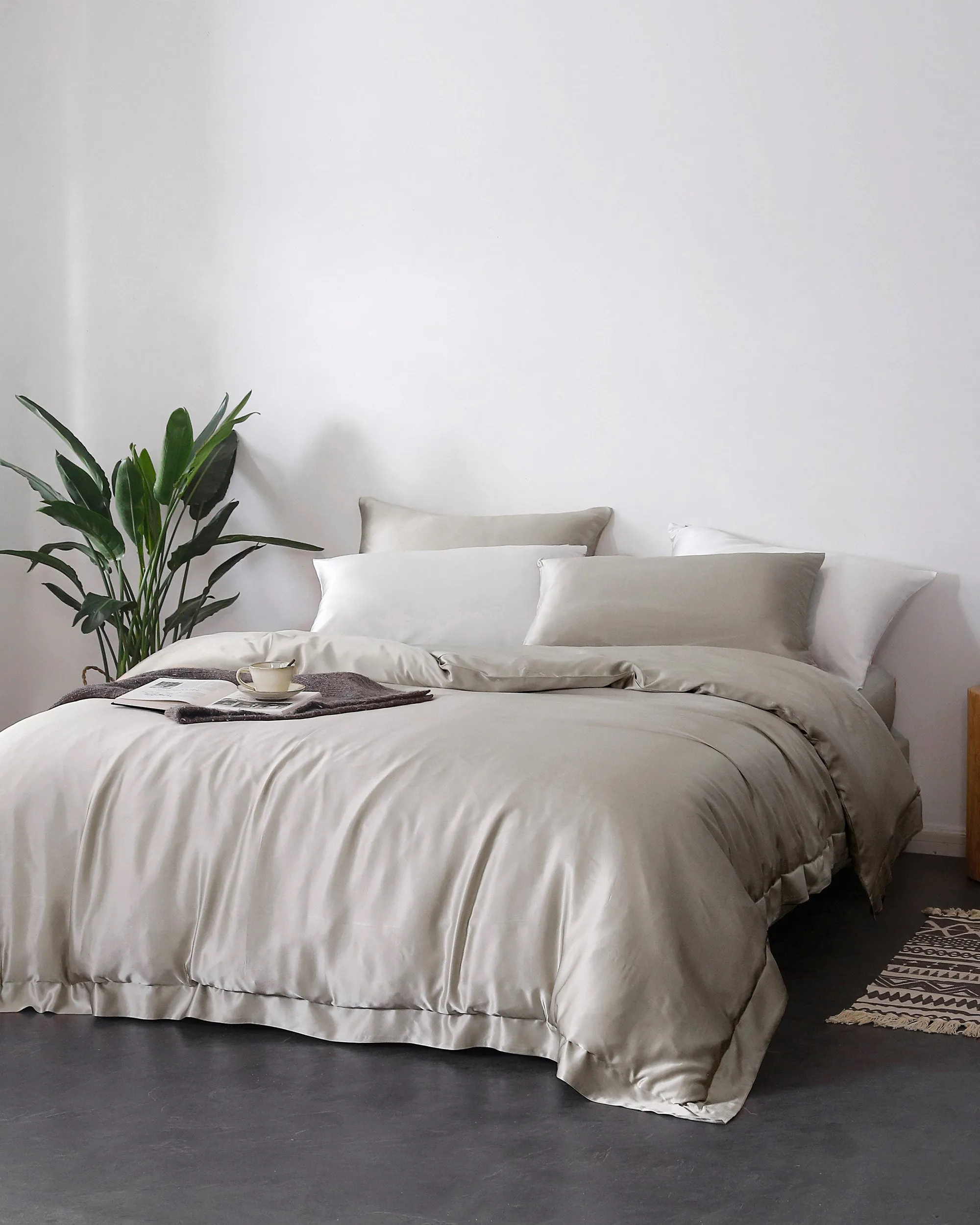 22 MM 4PCS Silk Sheets Set