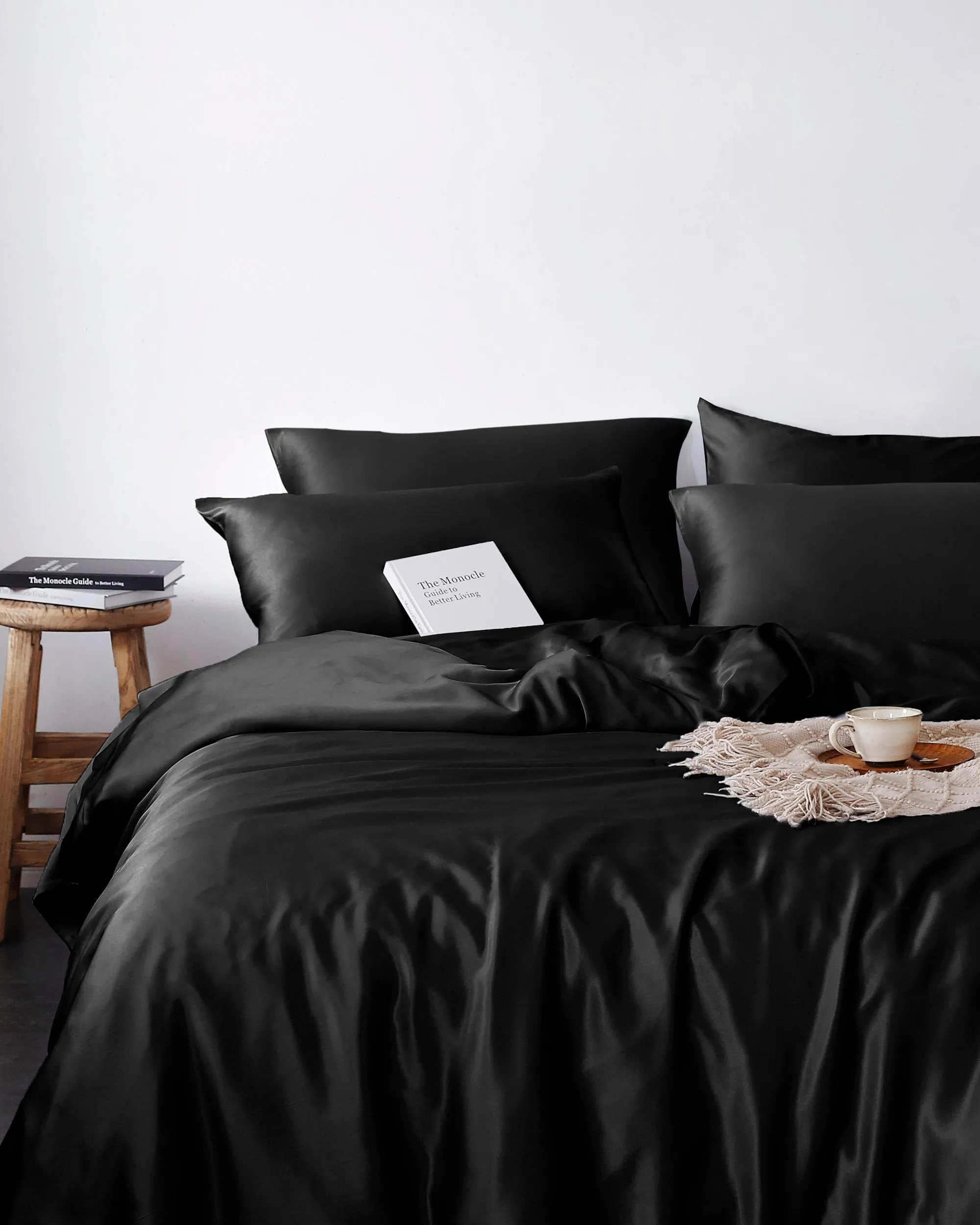 22 MM 4PCS Silk Sheets Set