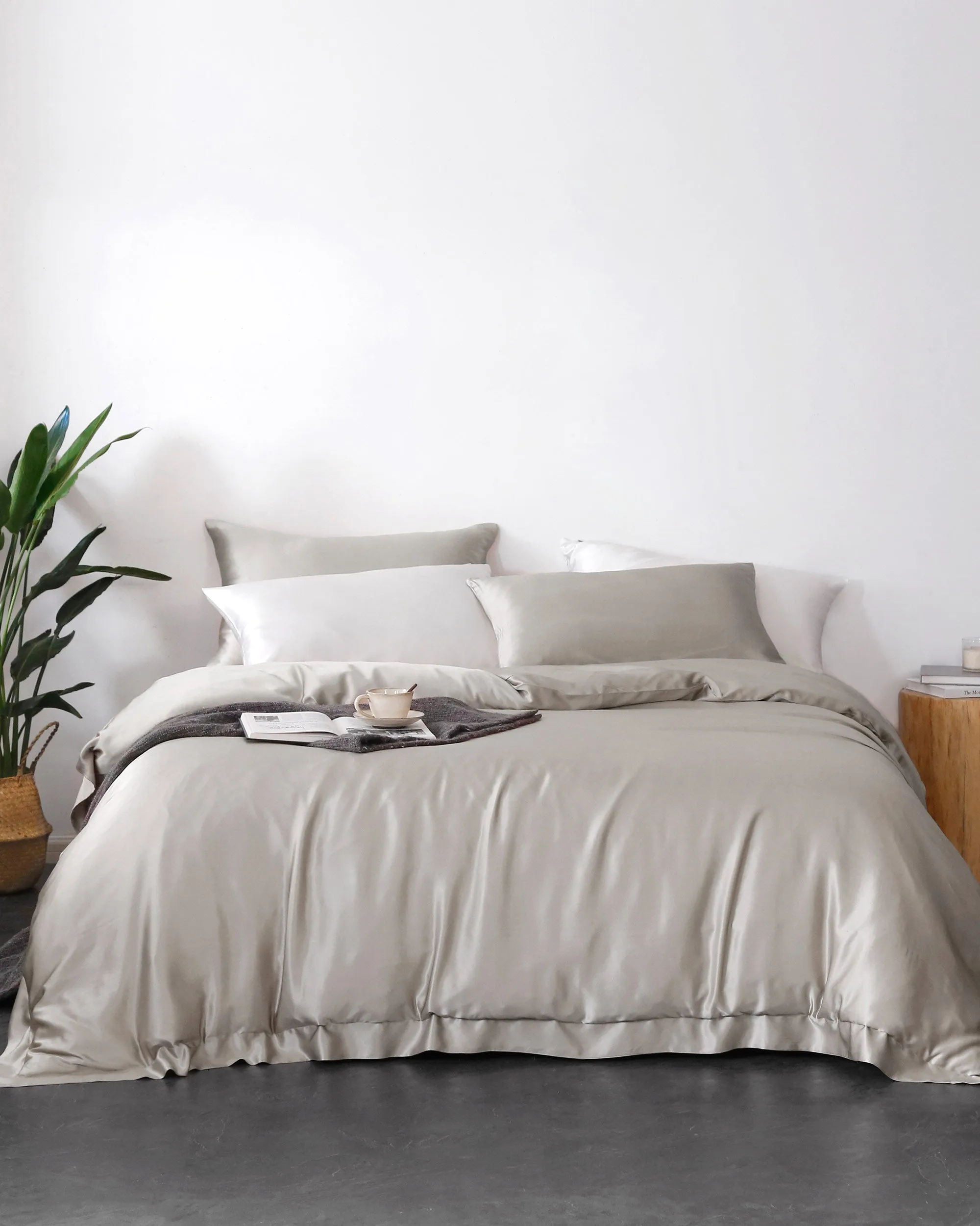 22 MM 4PCS Silk Sheets Set