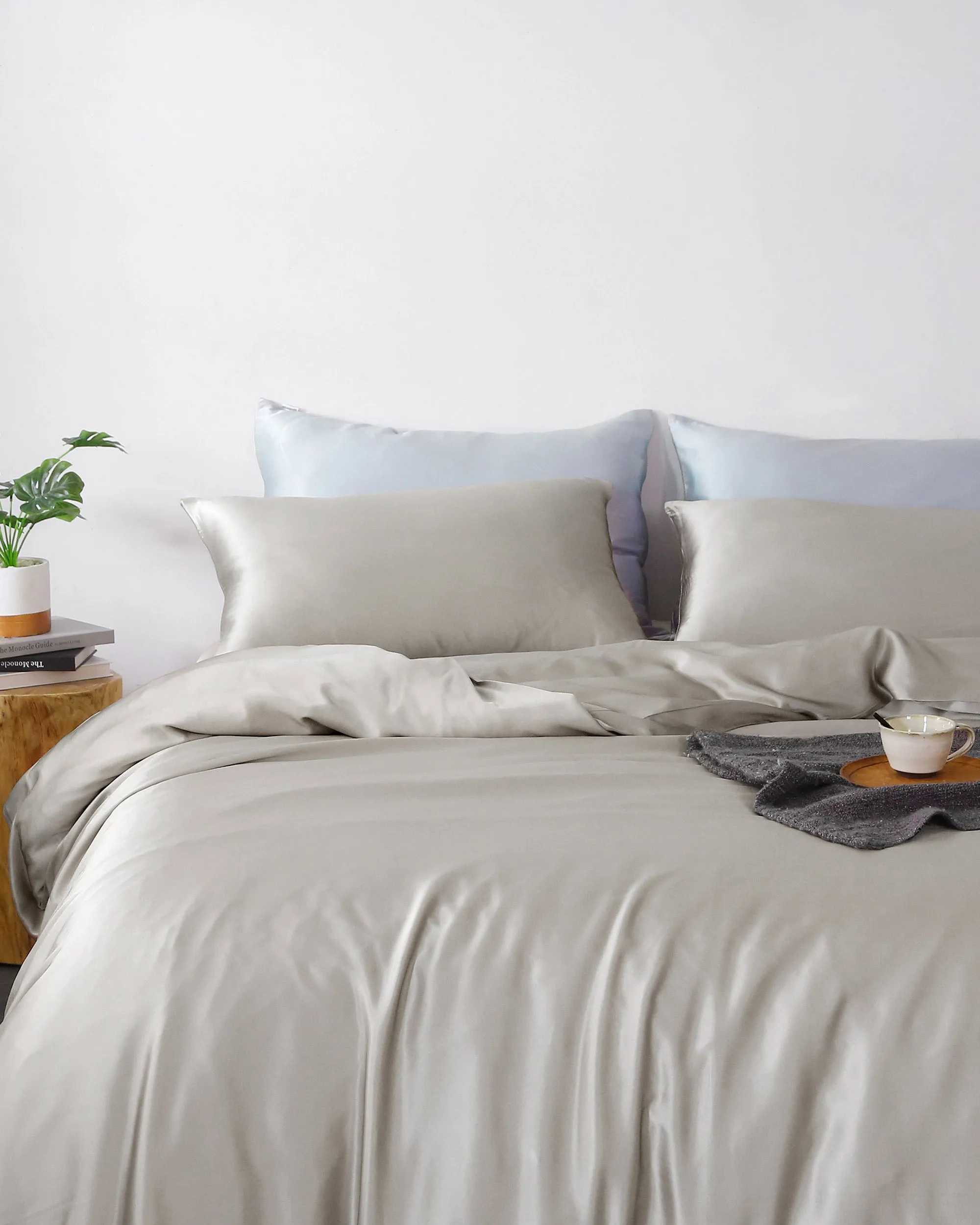 22 MM 4PCS Silk Sheets Set