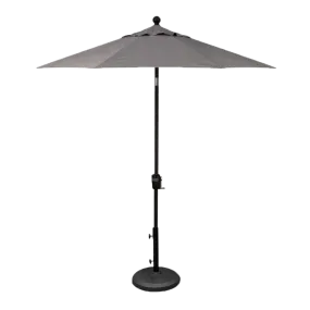 7.5' MARKET UMBRELLA, CANVAS COAL
