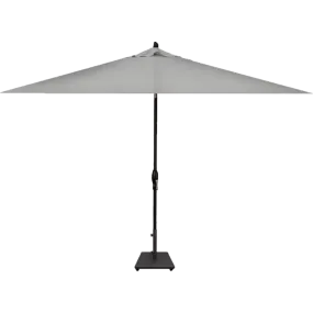 8' x 10' RECTANGLE MARKET UMBRELLA, CAST SILVER