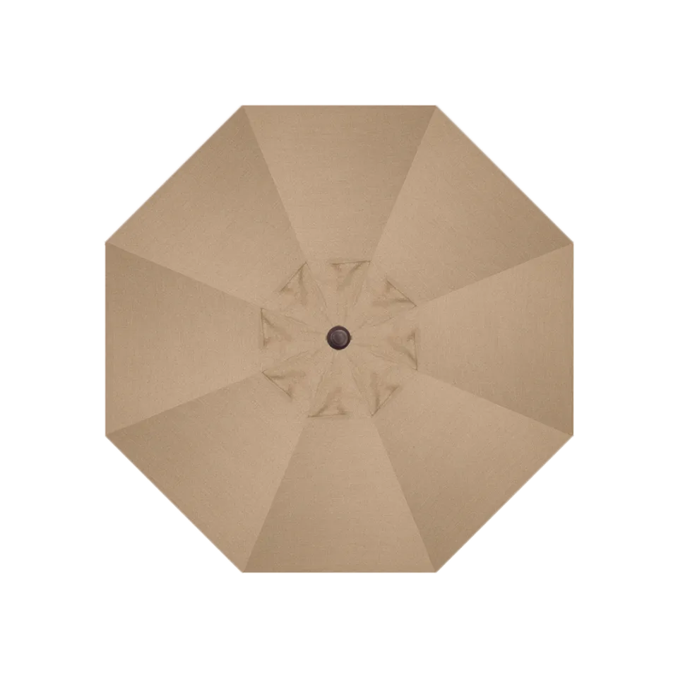 9' MARKET UMBRELLA, SESAME LINEN
