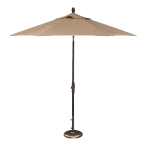 9' MARKET UMBRELLA, SESAME LINEN