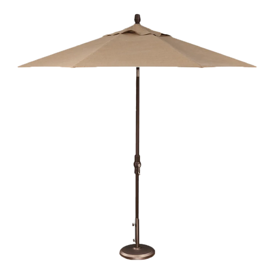 9' MARKET UMBRELLA, SESAME LINEN