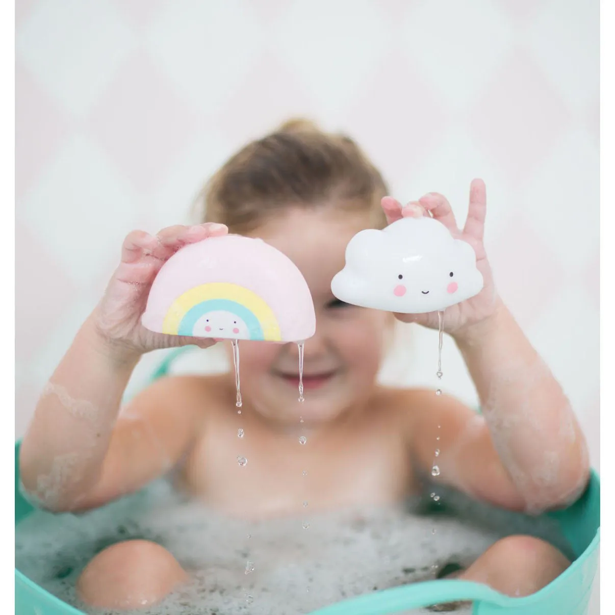 A Little Lovely Company Bath Toy Rainbow