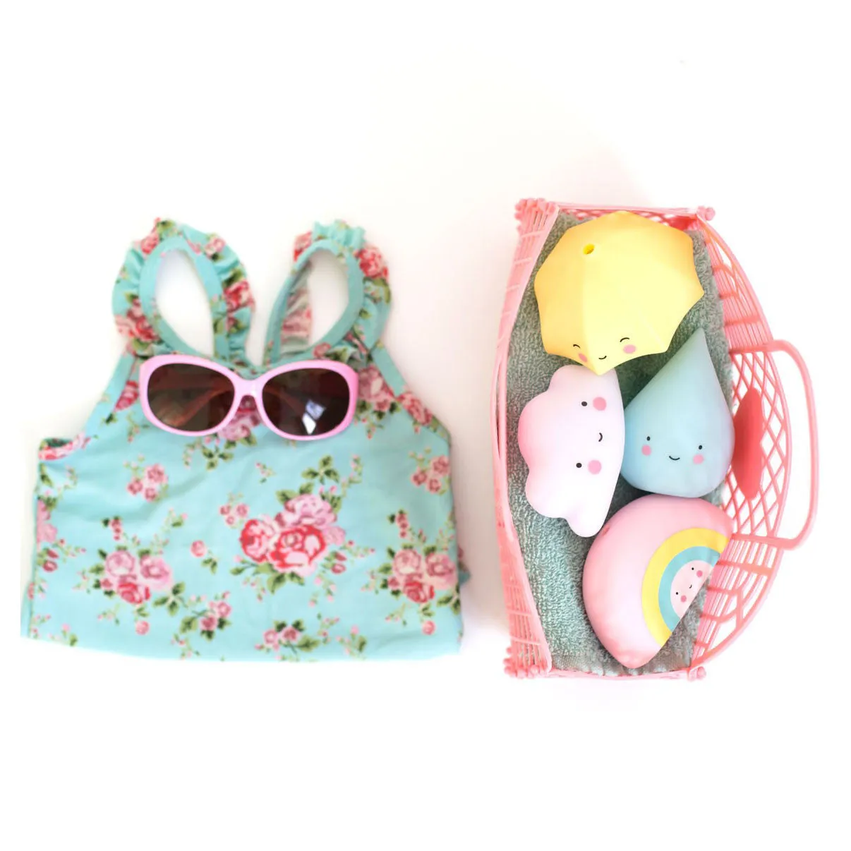 A Little Lovely Company Bath Toy Rainbow