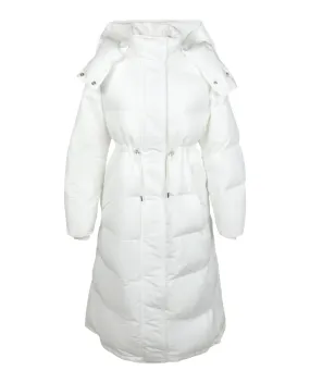 Stylish Alexander McQueen Womens Quilted Puffer Coat with Pockets for Winter Warmth