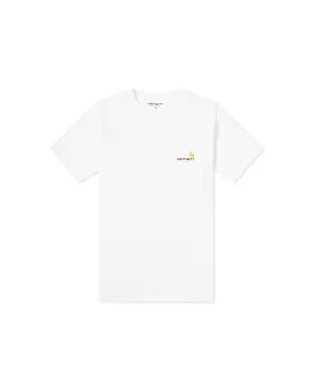 American Script T-shirt - White