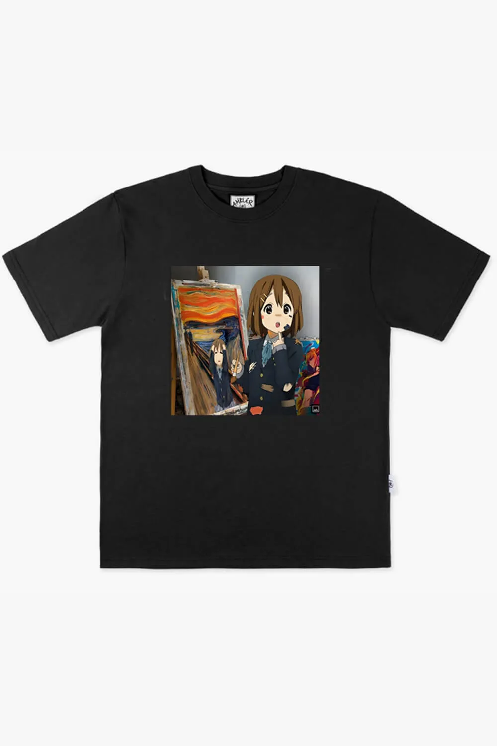 Animecore K-On Yuri Scream Painting T-Shirt