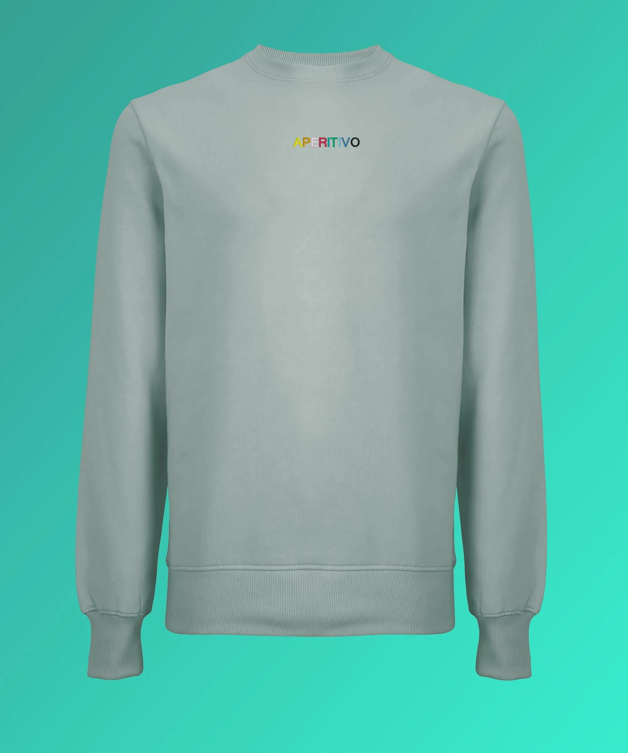 Aperitivo | Bestickter Bio-Baumwoll Frauen Pullover