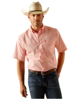 Ariat Men's Kamden Coral Classic Fit Shirt-10048401