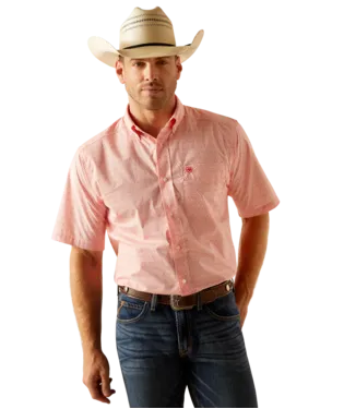 Ariat Men's Kamden Coral Classic Fit Shirt-10048401