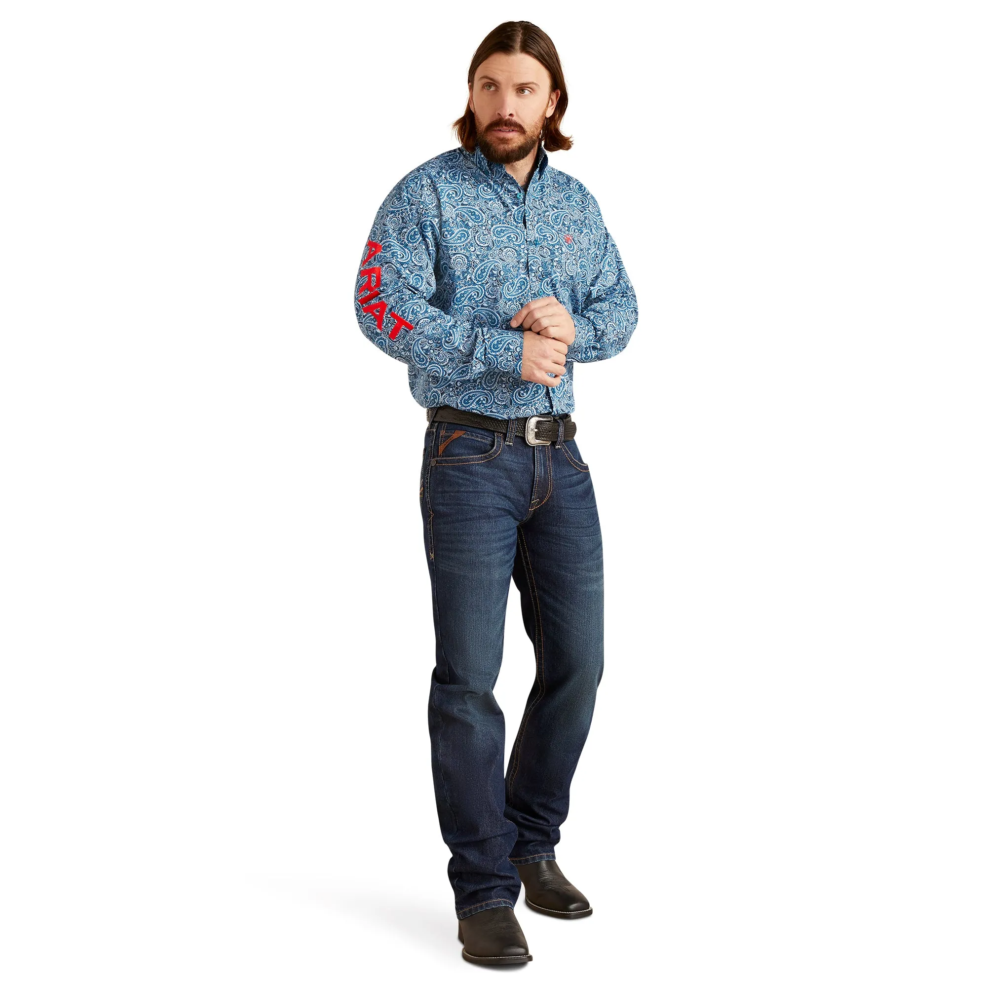 Ariat Mens M5 10045390 Dennis Straight Jeans