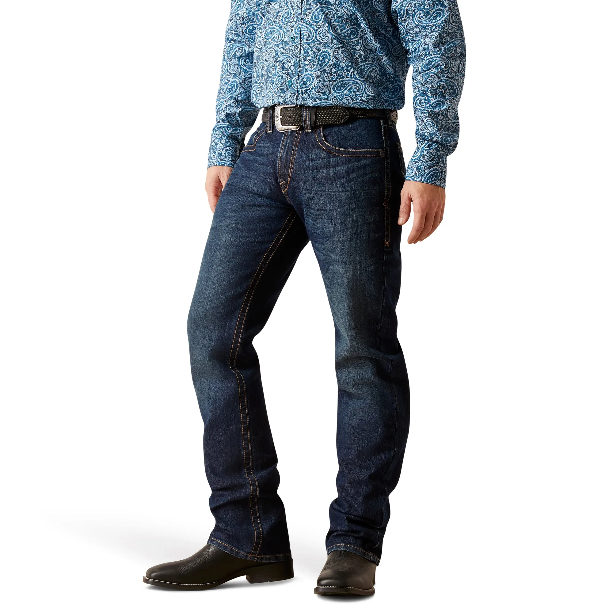 Ariat Mens M5 10045390 Dennis Straight Jeans