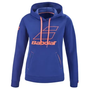 Babolat Exercise Women Hood Sweat - Estate Blue