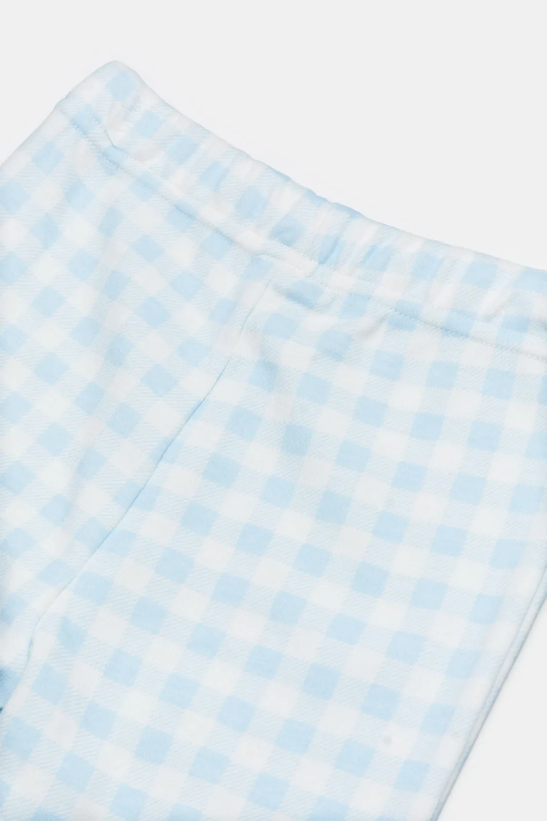 Baby Blue And White Chest Pocket Gift Set (2 Piece)