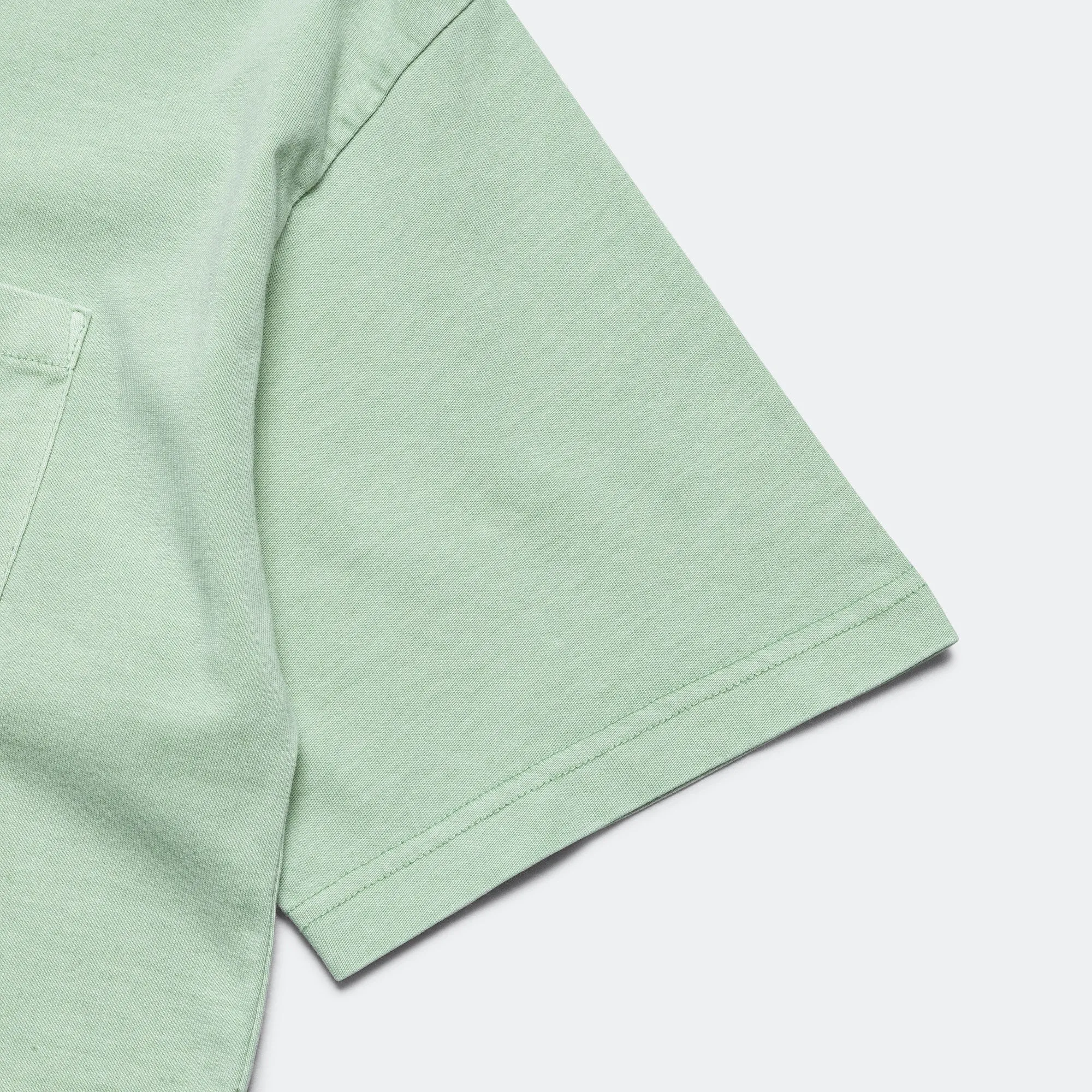 Basic Washed Pocket T-Shirt - Silt Green