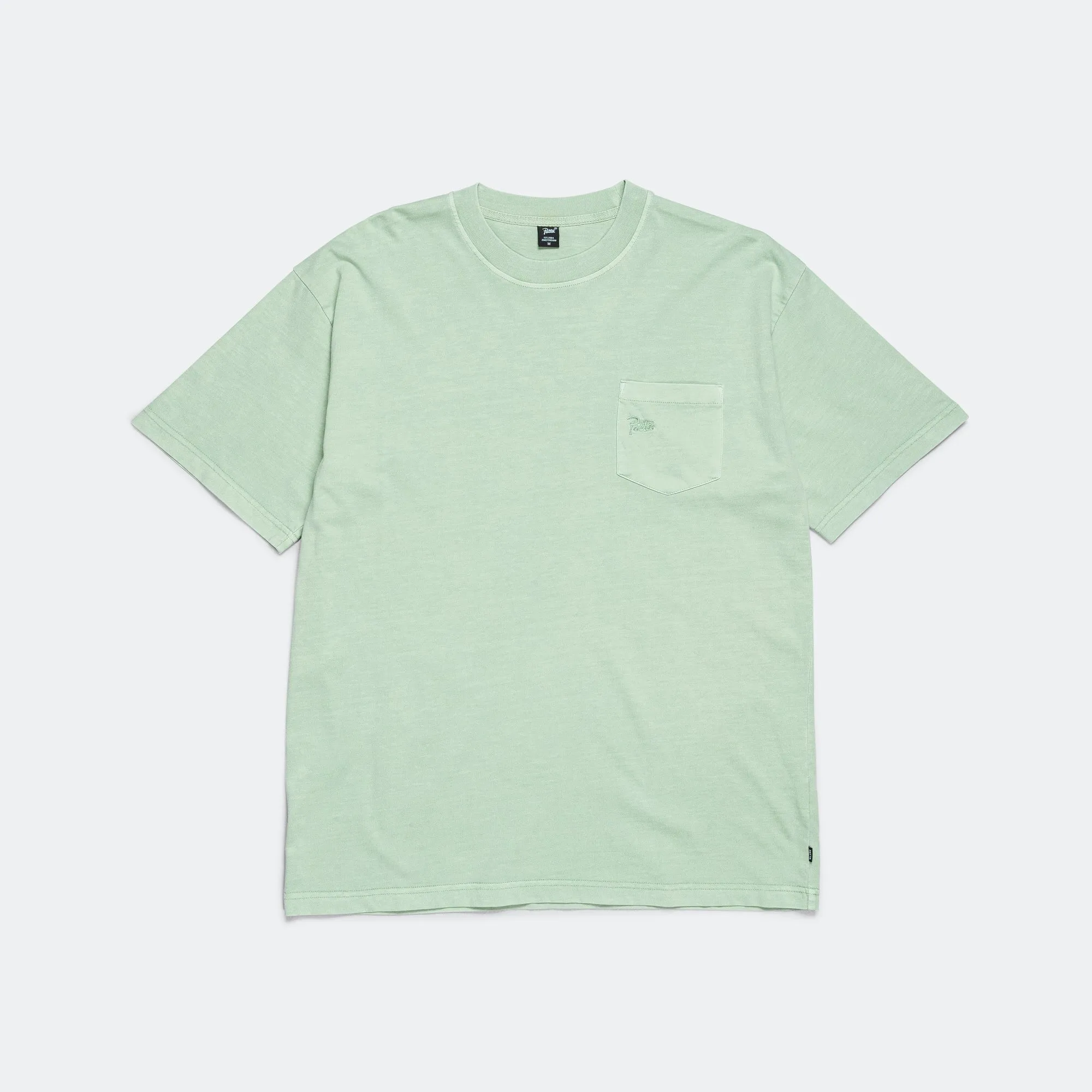 Basic Washed Pocket T-Shirt - Silt Green