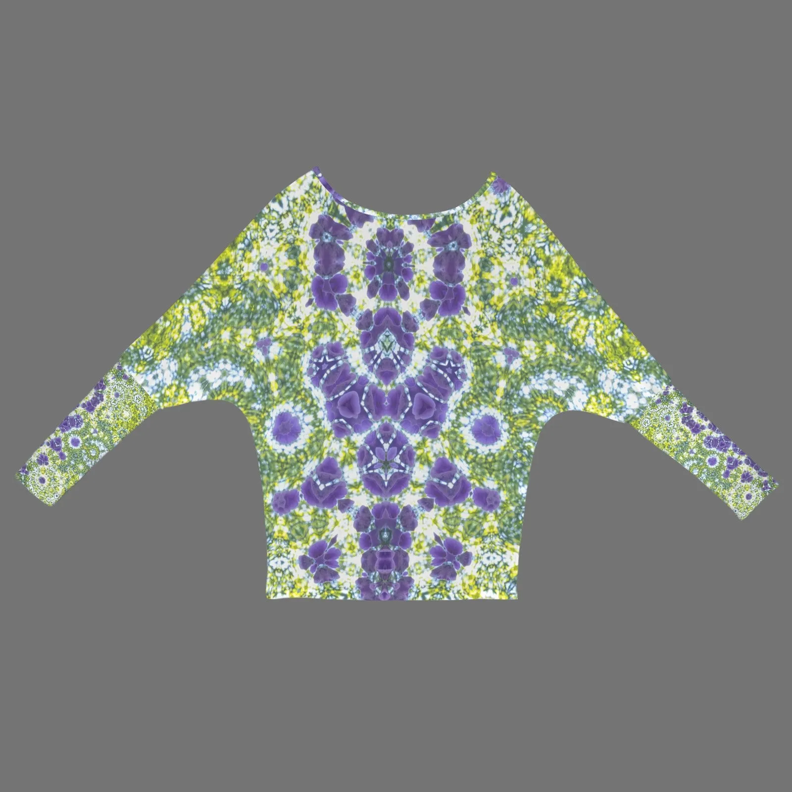 Batwing Long Sleeve Sweater Foxglove