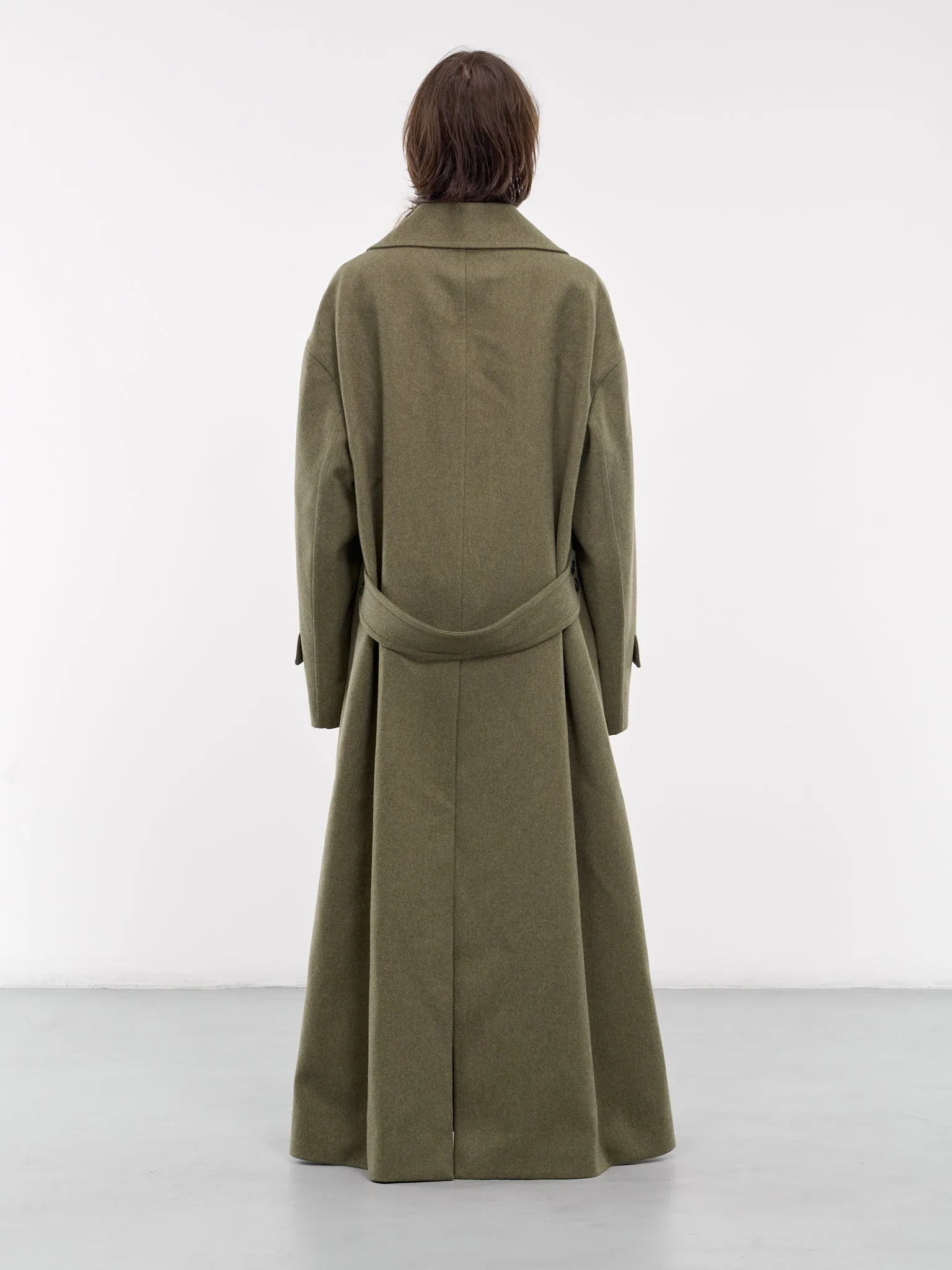 Bernt Double-Breasted Coat (B0012063-FA509-LODEN-GREEN)
