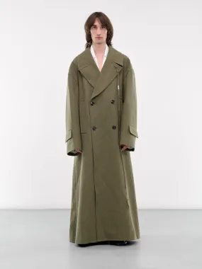 Bernt Double-Breasted Coat (B0012063-FA509-LODEN-GREEN)