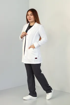 Betsey Johnson Marigold Women's 3 Pocket Labcoat