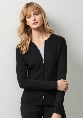 Biz Separates Women's 2-Way Zip Cardigan LC3505