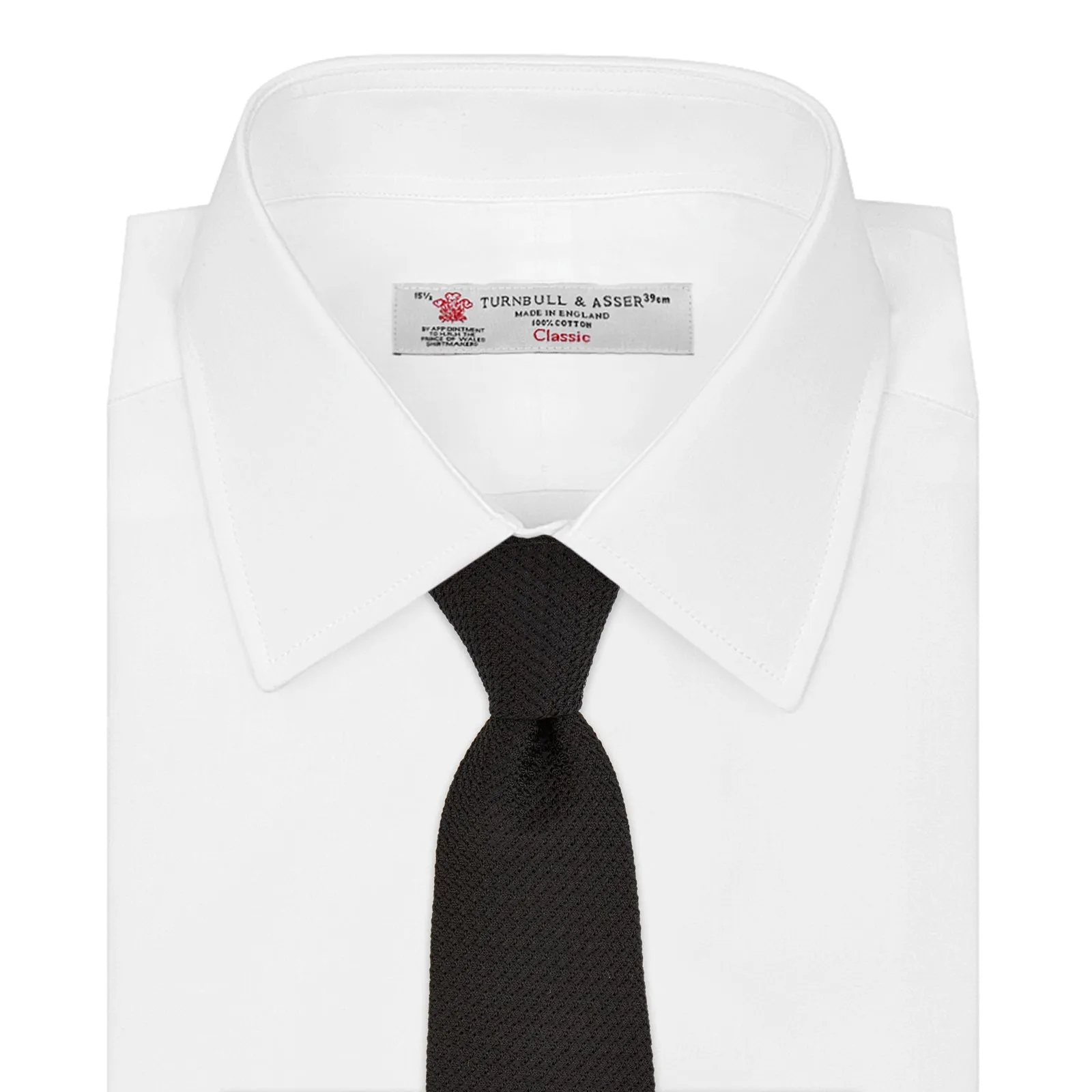 Black Grenadine Silk Tie