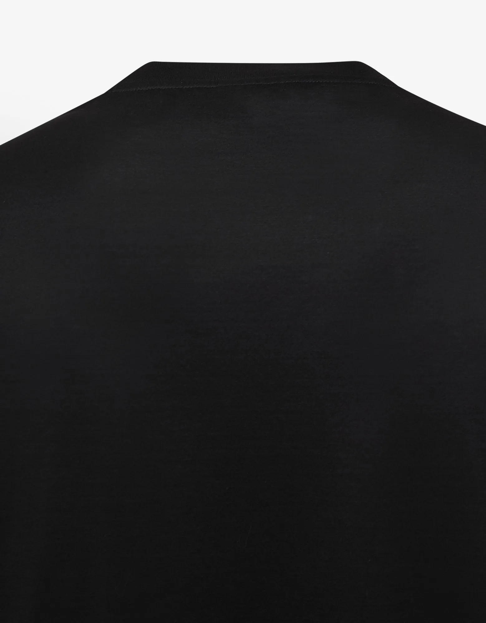 Black L Print T-Shirt