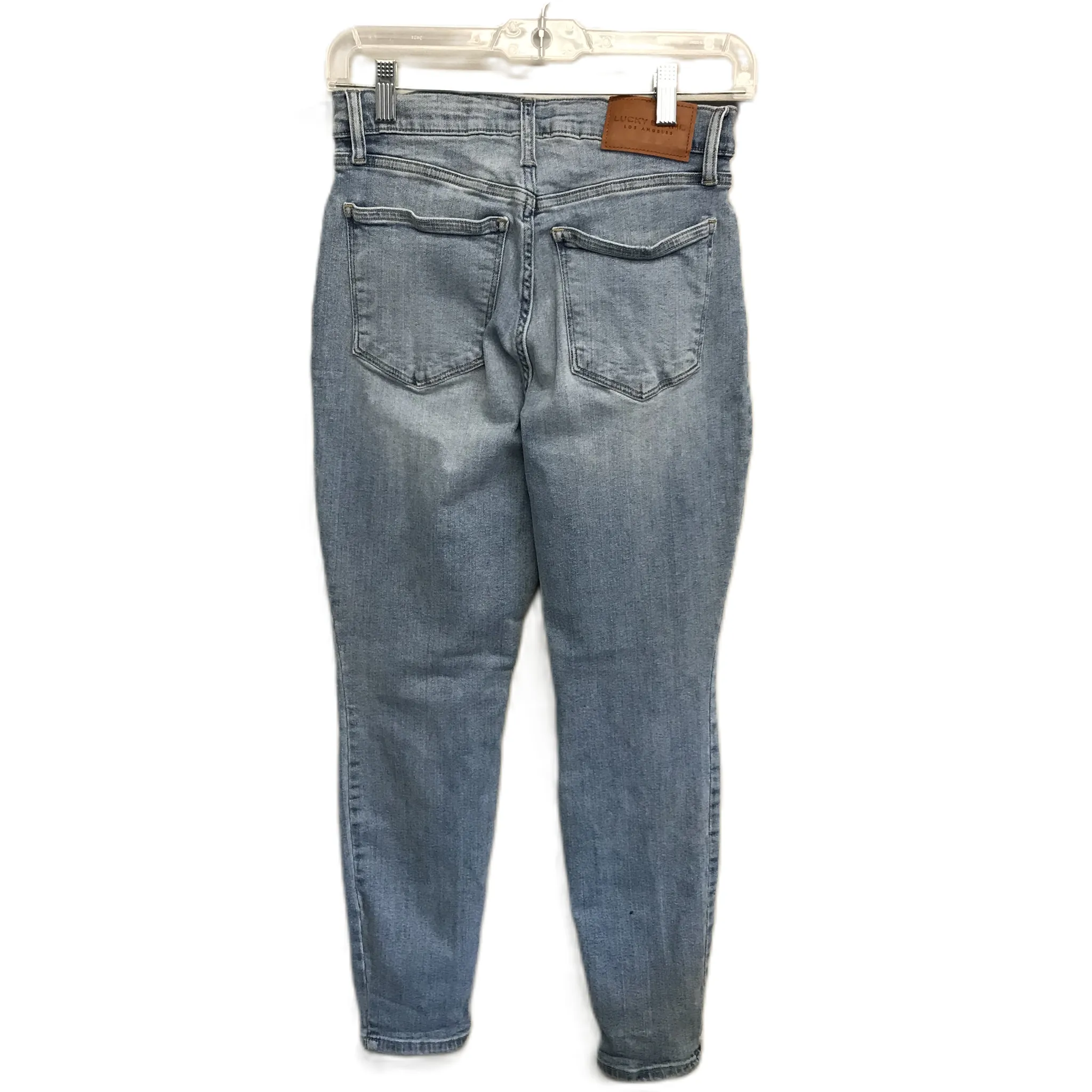 Blue Denim Jeans Skinny By Lucky Brand, Size: 6