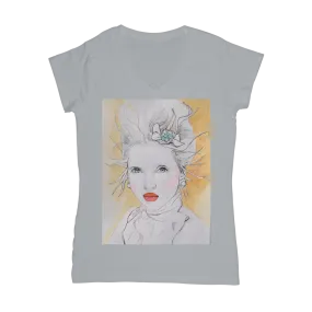 Blue Eggs Classic Women's V-Neck T-Shirt