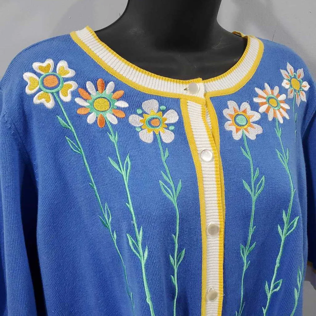Bob Mackie Cardigan Large
