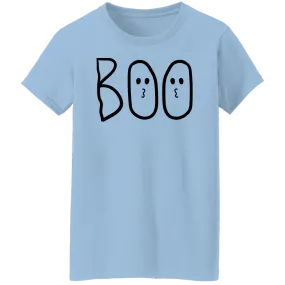 Boo Creepy Ladies T-Shirt