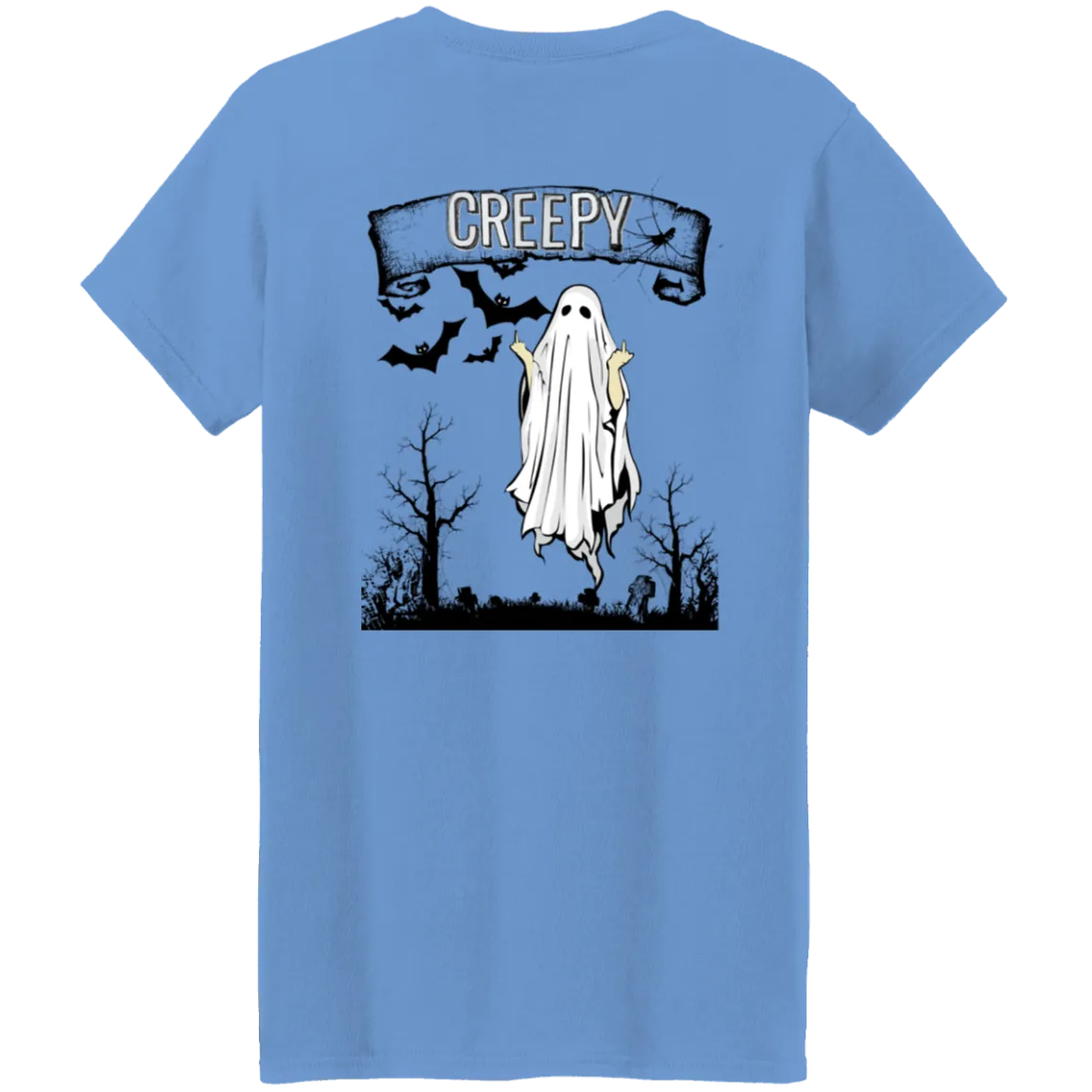 Boo Creepy Ladies T-Shirt