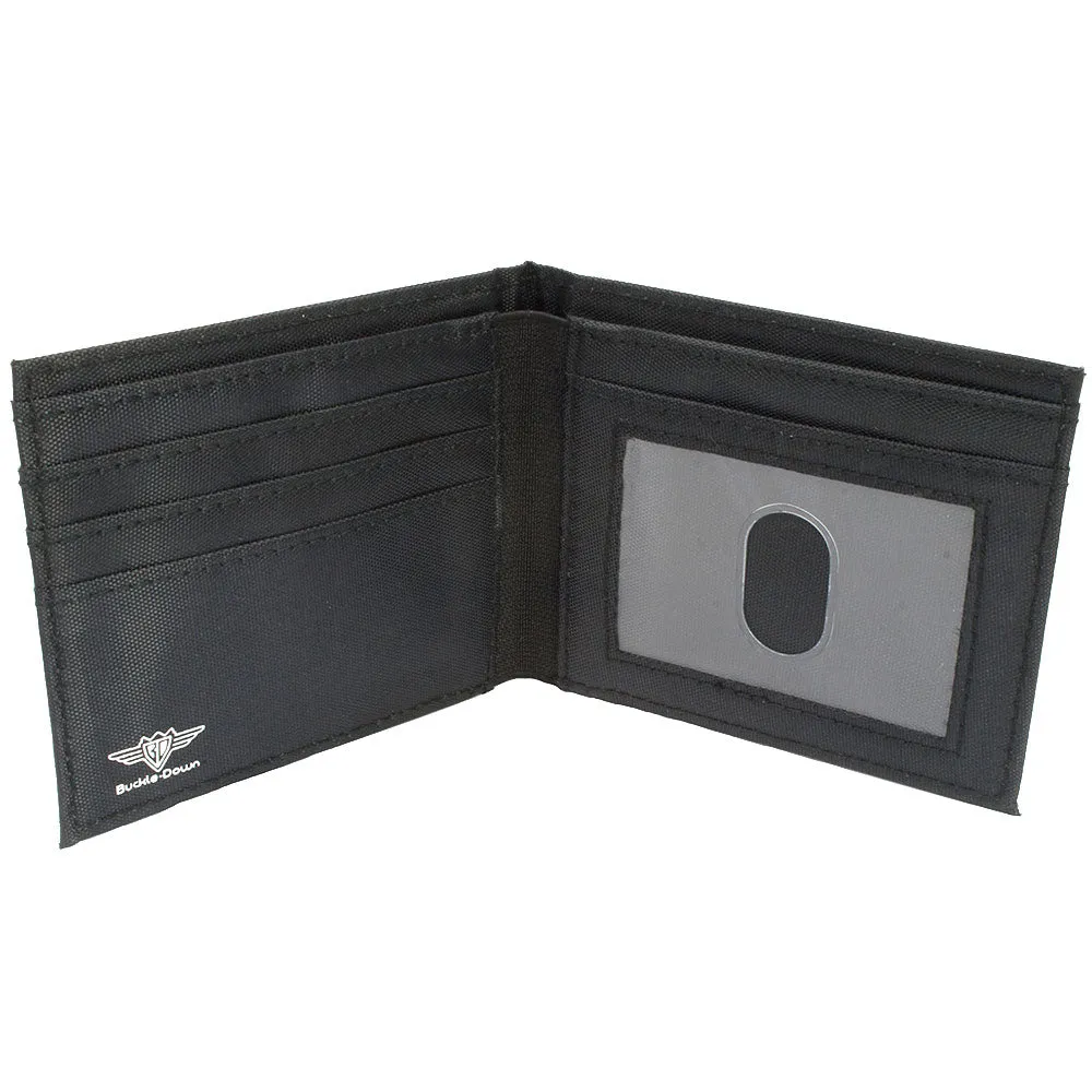 Canvas Bi-Fold Wallet - Flag Bisexual Pink Purple Blue by Buckle-Down